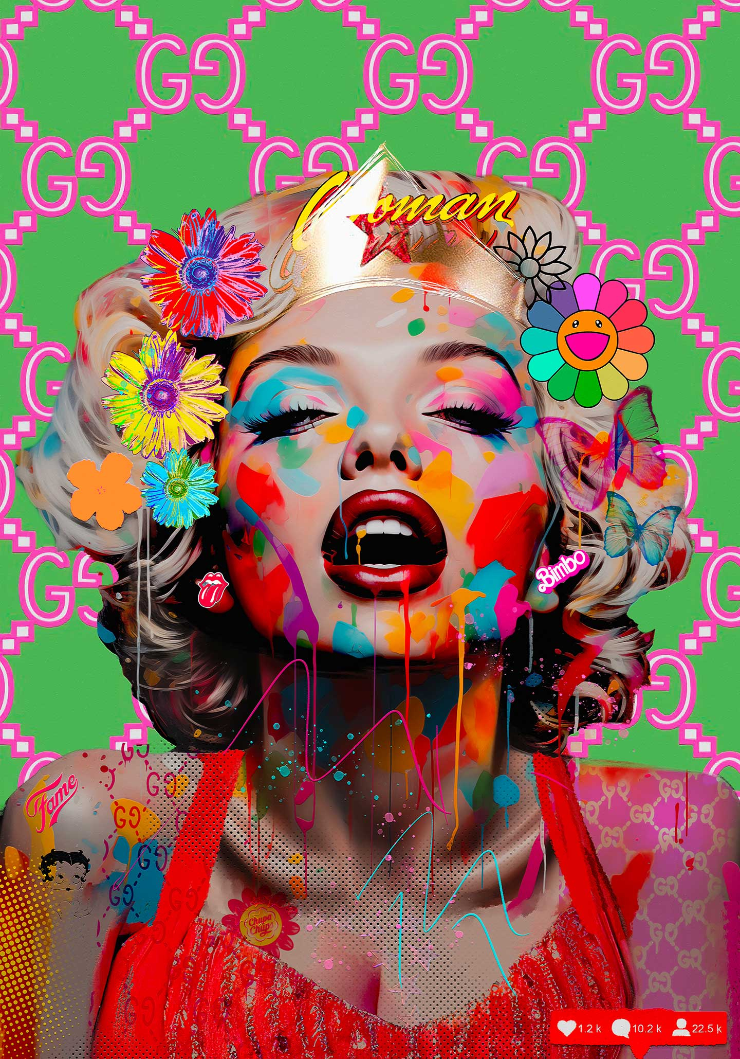Marilyn x Gucci 2 av MR PABLO COSTA
