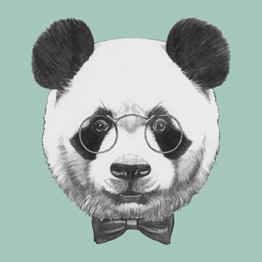 Plushy Panda av Illux