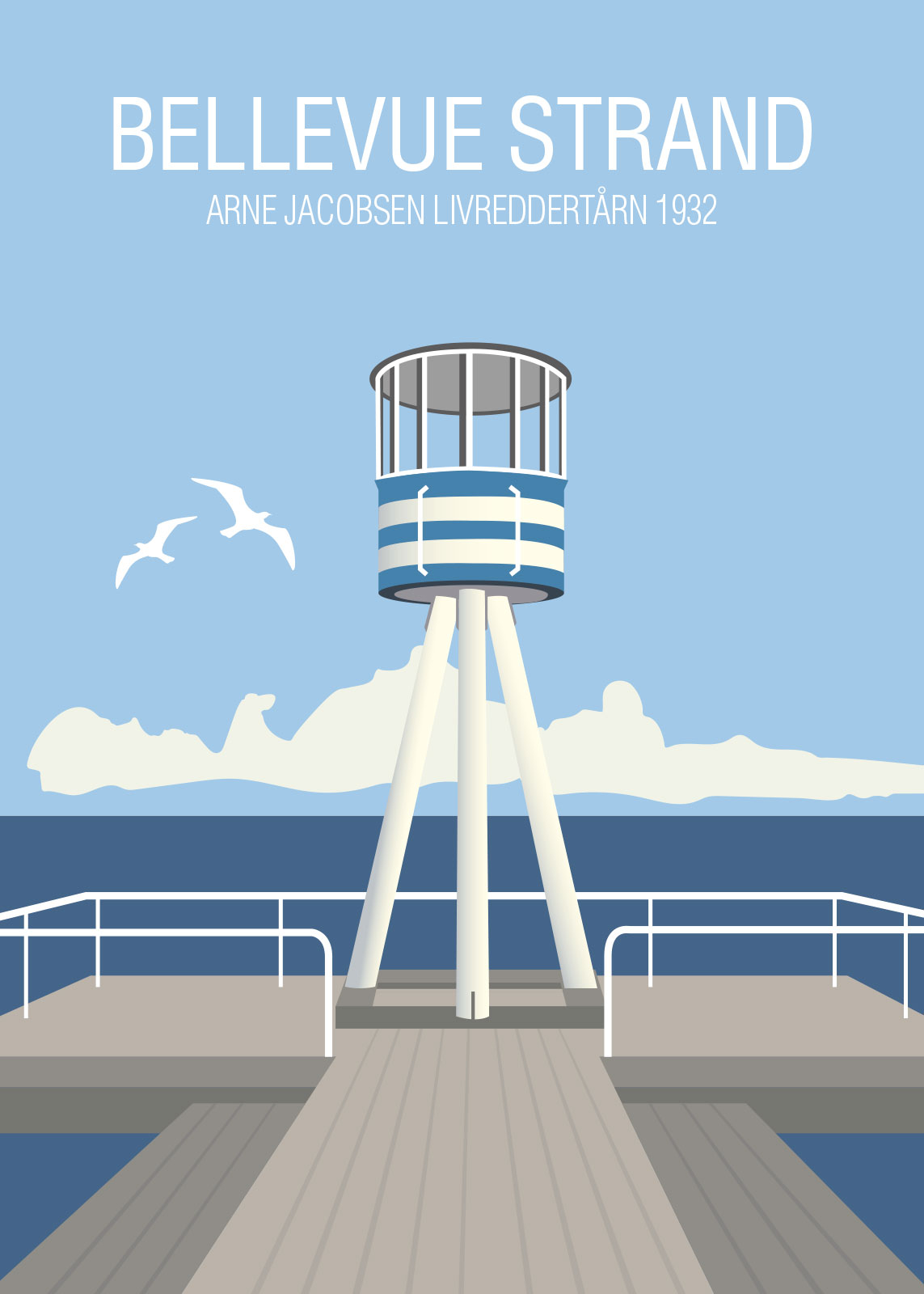 Bellevue Strand av Rikke Axelsen