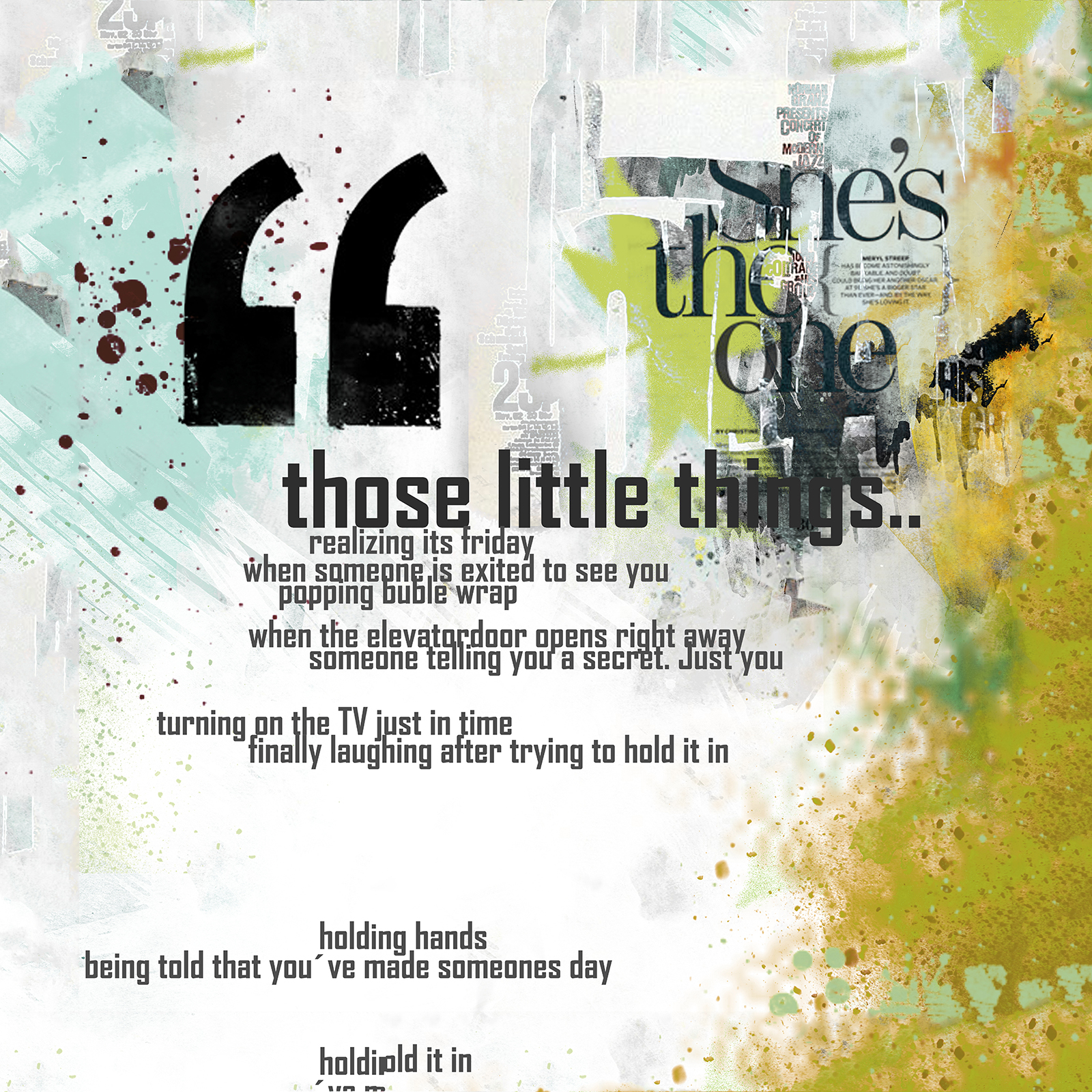Those Little Things av Rikke Axelsen
