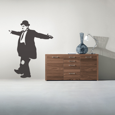 Halvan wallsticker av Jesper Haun, 78×100 cm
