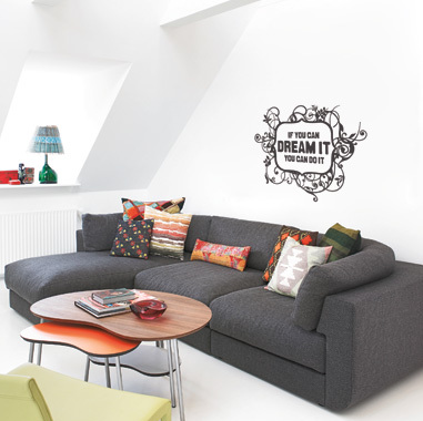 Mydream wallsticker av Heidi Holm Pedersen, 42×56 cm