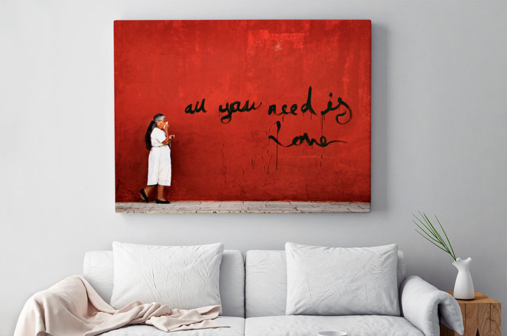 Foto på lerret i den beste kvalitet - Illux.no